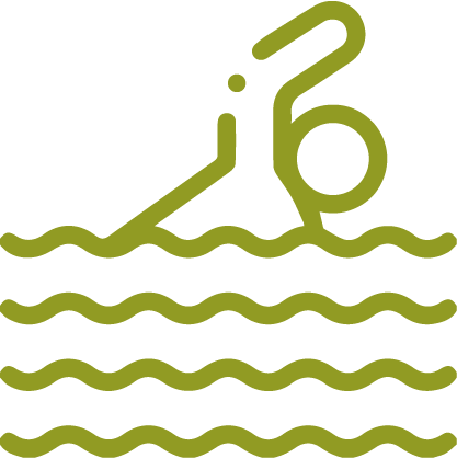 Icono carril de nado